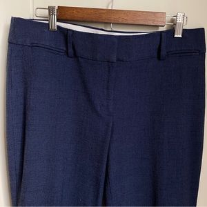 Loft TALL Julie Trouser Women’s Navy Stretch Fabric Dress Pants Size 10